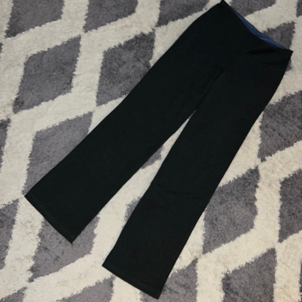 “The Girls” dark grey straight leg pants / leggings size small